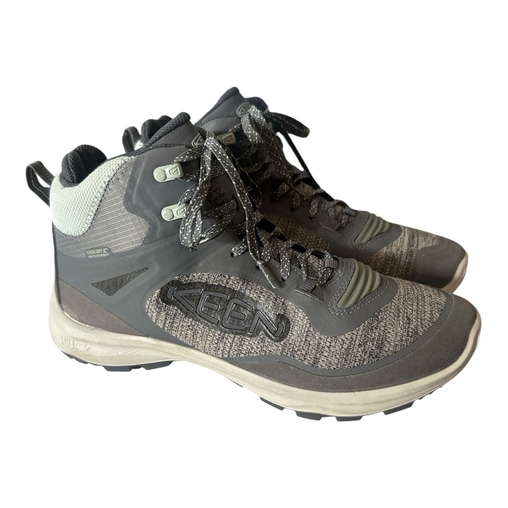 New Keen Boots Womens Size 10 Terradora Flex Mid Magnet Cloud Waterproof Hiking